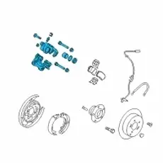ТОРМОЗНОЙ СУППОРТ 58310-3ZA00 HYUNDAI