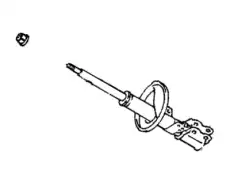 СТОЙКА ПЕРЕДНЯЯ ЛЕВ 48520-80064 TOYOTA / LEXUS