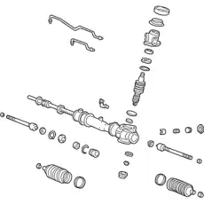 рулевой механизм в сборе 57710-25010 HYUNDAI