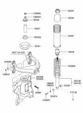 ПРУЖИНА ПОДВЕСКИ 55350-39800 HYUNDAI