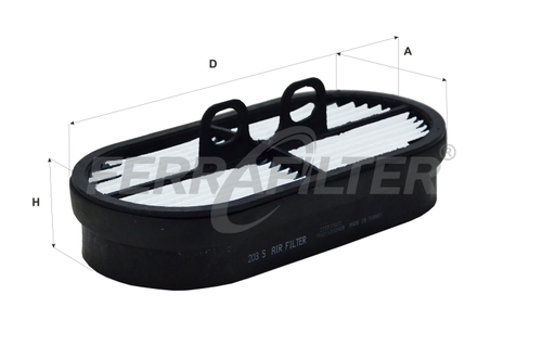 Фильтр воздушный FERRA FILTER FAP203S