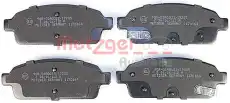 Тормозные колодки дисковые METZGER 1170164