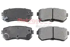 Тормозные колодки дисковые METZGER 1170886