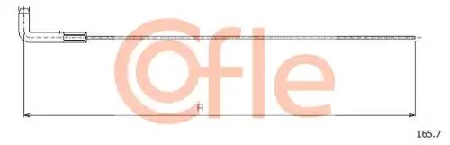 Тросик стартера 92.165.7 COFLE