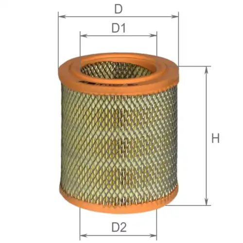 Воздушный фильтр AF0027 ALPHA FILTER