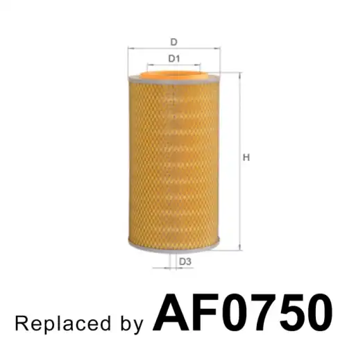 Воздушный фильтр AF150 ALPHA FILTER