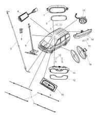 Деталь L0000567 MOPAR