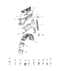 Деталь 68275907AB MOPAR