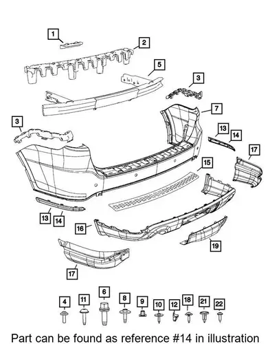 Деталь 6CH65SZ7AA MOPAR