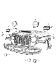 Деталь 68302120AB MOPAR