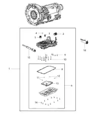 SCREW 6 LOBE RECESSED HEAD 06510056AA MOPAR
