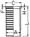 CYLINDER LINER (589 - Гильза цилиндра) 88568810 KS