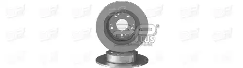 Тормозной диск APPLUS 61665AP