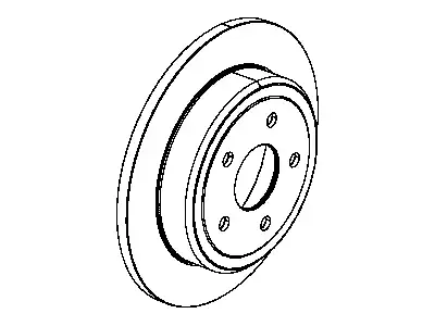 Тормозной диск JEEP 052089275AB