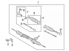 рулевой механизм LR013786 LAND ROVER