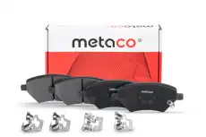 Тормозные колодки дисковые METACO 3000562
