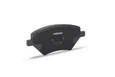 Тормозные колодки дисковые METACO 3000562