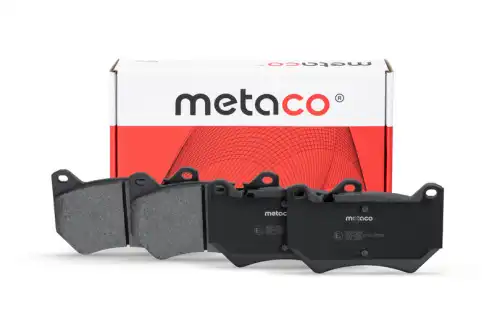 Тормозные колодки дисковые METACO 3000569