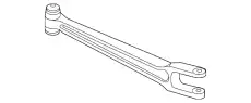 Рычаг подвески PORSCHE 98633104306