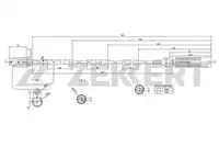 Датчик ABS ZEKKERT SE6067