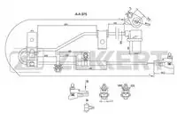 Датчик ABS ZEKKERT SE6083