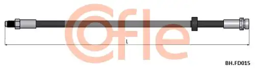 Шланг тормозной 92.BH.FD015 COFLE