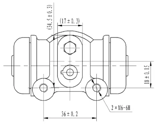 Тормозной цилиндр TRIALLI CF 2107