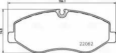 Тормозные колодки дисковые TRIALLI PF 0815