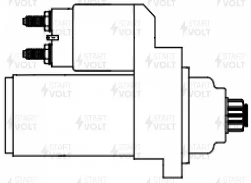 Стартер СТАРТВОЛЬТ LST 1422