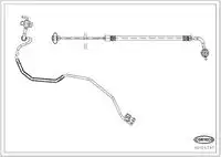 Brake Hose 49106747 CORTECO