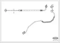 Brake Hose 49106748 CORTECO