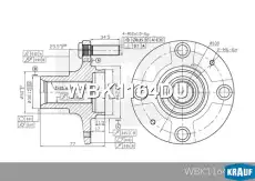 Ступица KRAUF WBK1164DU