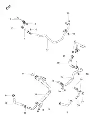 Патрубок охлаждения 68211200AC FIAT