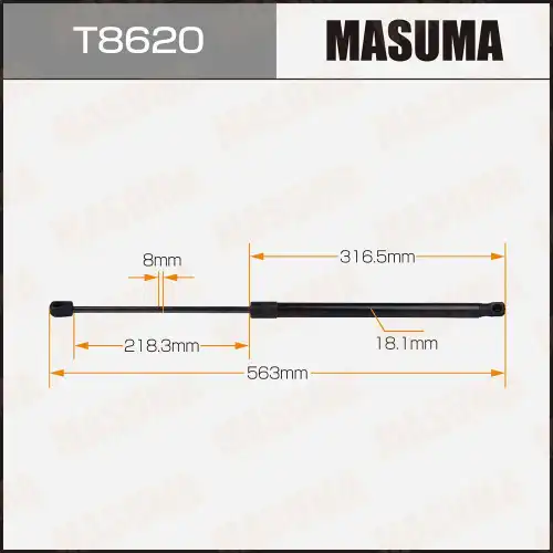 Амортизатор капота MASUMA T8620