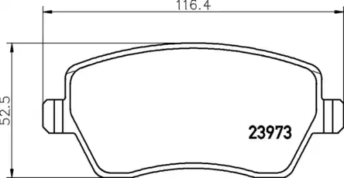 Колодки LADA Vesta ( 8450108101 ) KTD007 VVV