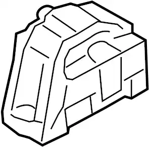 Подушка крепления двигателя VAG 1K0199262AS