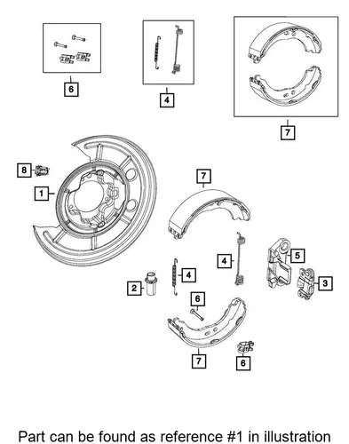 Прокладка, термостат K04893377AA DODGE