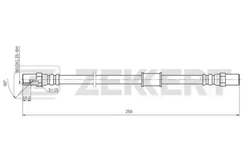 Тормозной шланг BS-9503 ZEKKERT