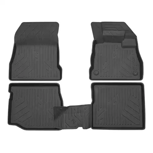 Коврики в салон REZKON 0525015200 Nissan e-Note 2013-2020 4 шт., черный