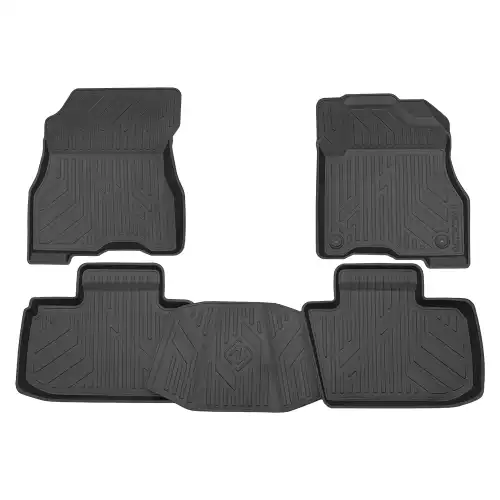 Коврики в салон REZKON 0525060100 Nissan Leaf 2011-2017 4 шт., черный