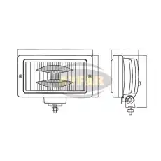 Фара противотуманная AYFAR SL 2220-3