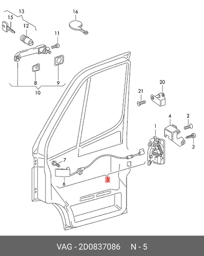2D0837086 VAG