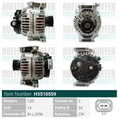 Генератор HOFFER H5510559