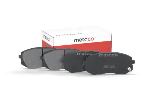 Тормозные колодки дисковые METACO 3000615