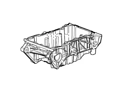 Поддон картера двигателя CADILLAC 12651559
