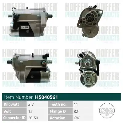 Стартер HOFFER H5040561