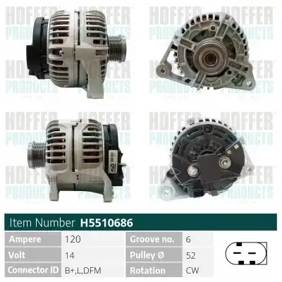 Генератор HOFFER H5510686