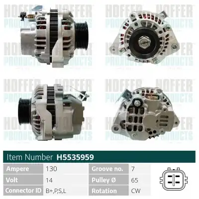 Генератор HOFFER H5535959