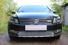 Защита радиатора Volkswagen Passat B7 2011-2015 chrome WVB7.CHROME STRELKA11