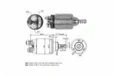 втягивающее реле ! \ Iveco, MB, Ford, Volvo, VW, Renault ZM543 ERA
